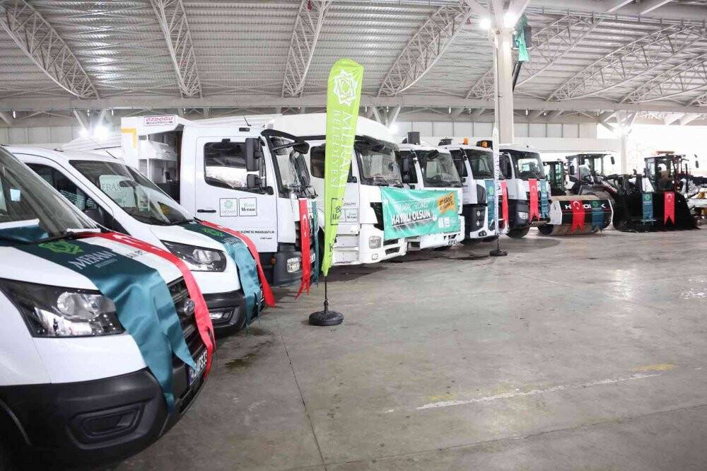 Başkan Kavuş: “Yeni araç filomuz Meram’a hizmet yolunda gücümüze güç katacak”