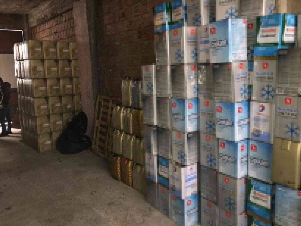 Atık yağ dolandırıcılarına baskın
