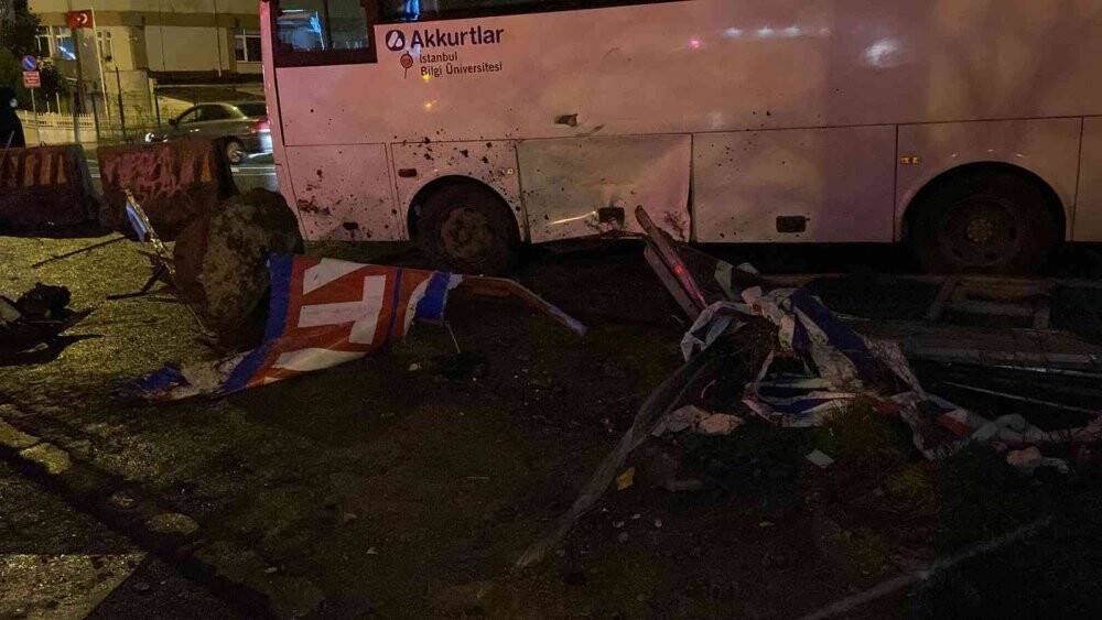 Beşiktaşta feci kaza: 1 ağır yaralı