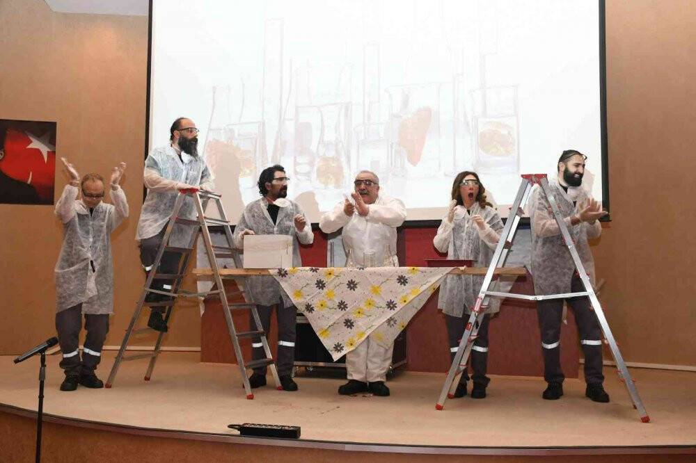 Konya'da iş sağlığı ve güvenliği ile ilgili tiyatral eğitimler devam ediyor