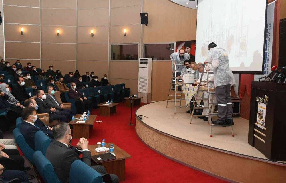 Konya'da iş sağlığı ve güvenliği ile ilgili tiyatral eğitimler devam ediyor