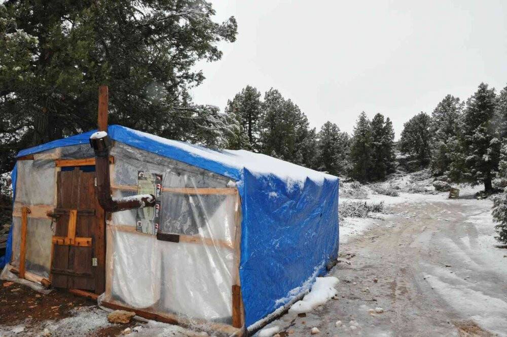 Mersinli çiftçilerin "kar" sevinci