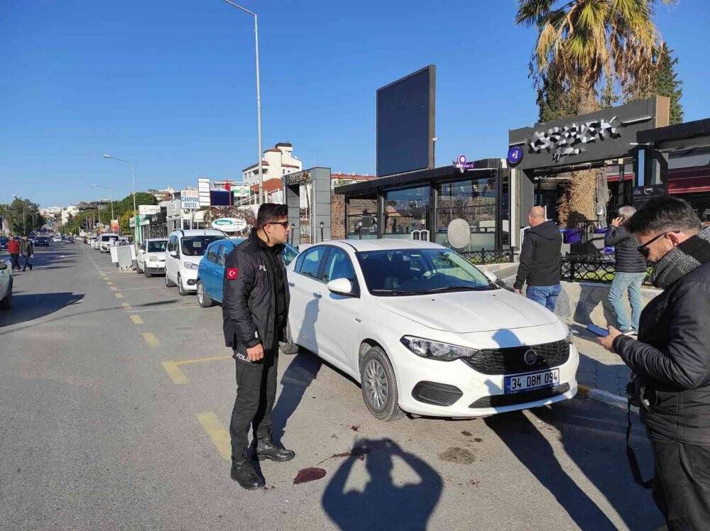Kuşadası’nda silahla yaralama