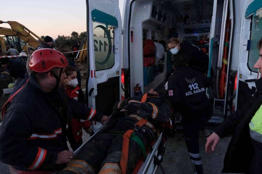 Manisa’da göçük altında kalan işçinin cesedine ulaşıldı
