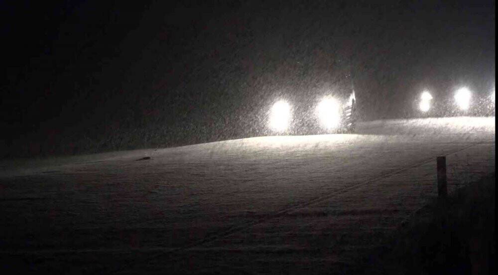 Aksaray’da yüksek kesimlerde kar yağışı etkisini sürdürüyor