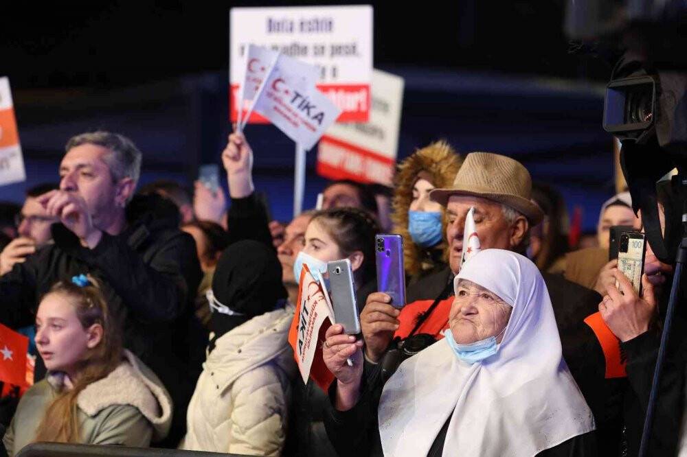Cumhurbaşkanı Erdoğan, Arnavutluk’taki Ethem Bey Camii’nin açılışını gerçekleştirdi