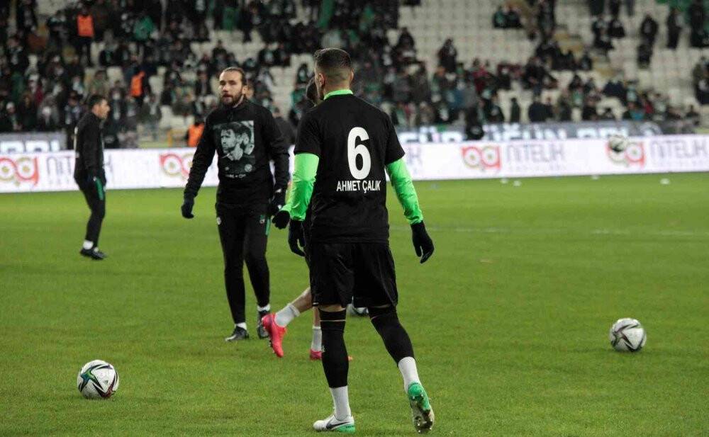 Ahmet Çalık, Konyaspor - Adana Demirspor maçı öncesi anıldı