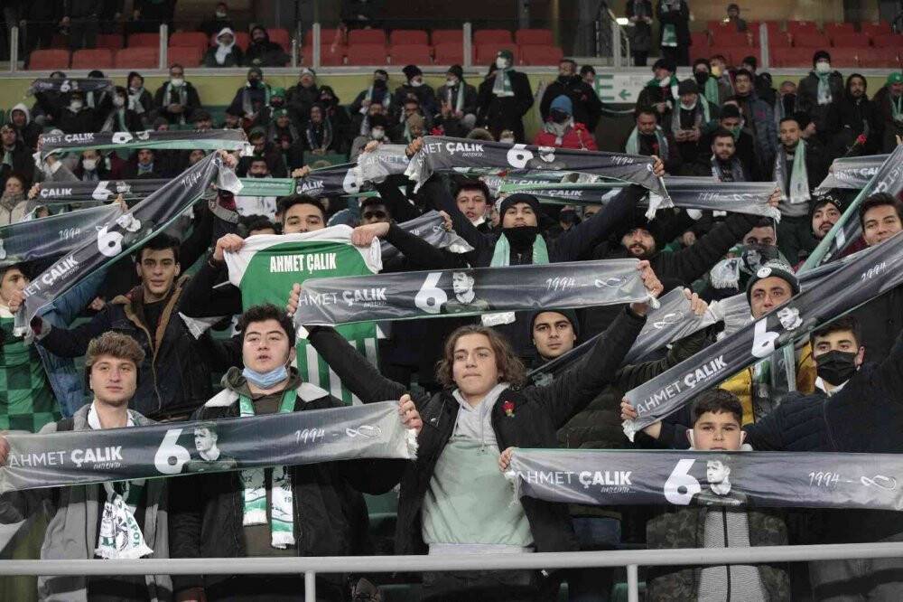 Ahmet Çalık, Konyaspor - Adana Demirspor maçı öncesi anıldı