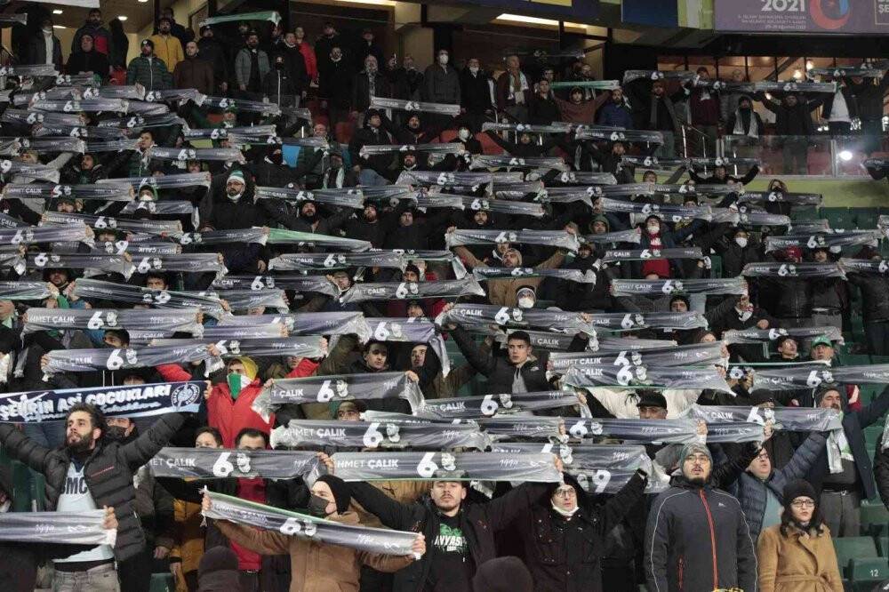 Ahmet Çalık, Konyaspor - Adana Demirspor maçı öncesi anıldı