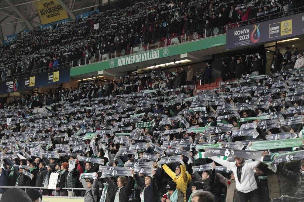 Ahmet Çalık, Konyaspor - Adana Demirspor maçı öncesi anıldı