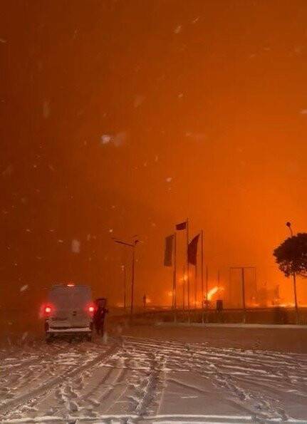 Kahramanmaraş’ta petrol boru hattında patlama