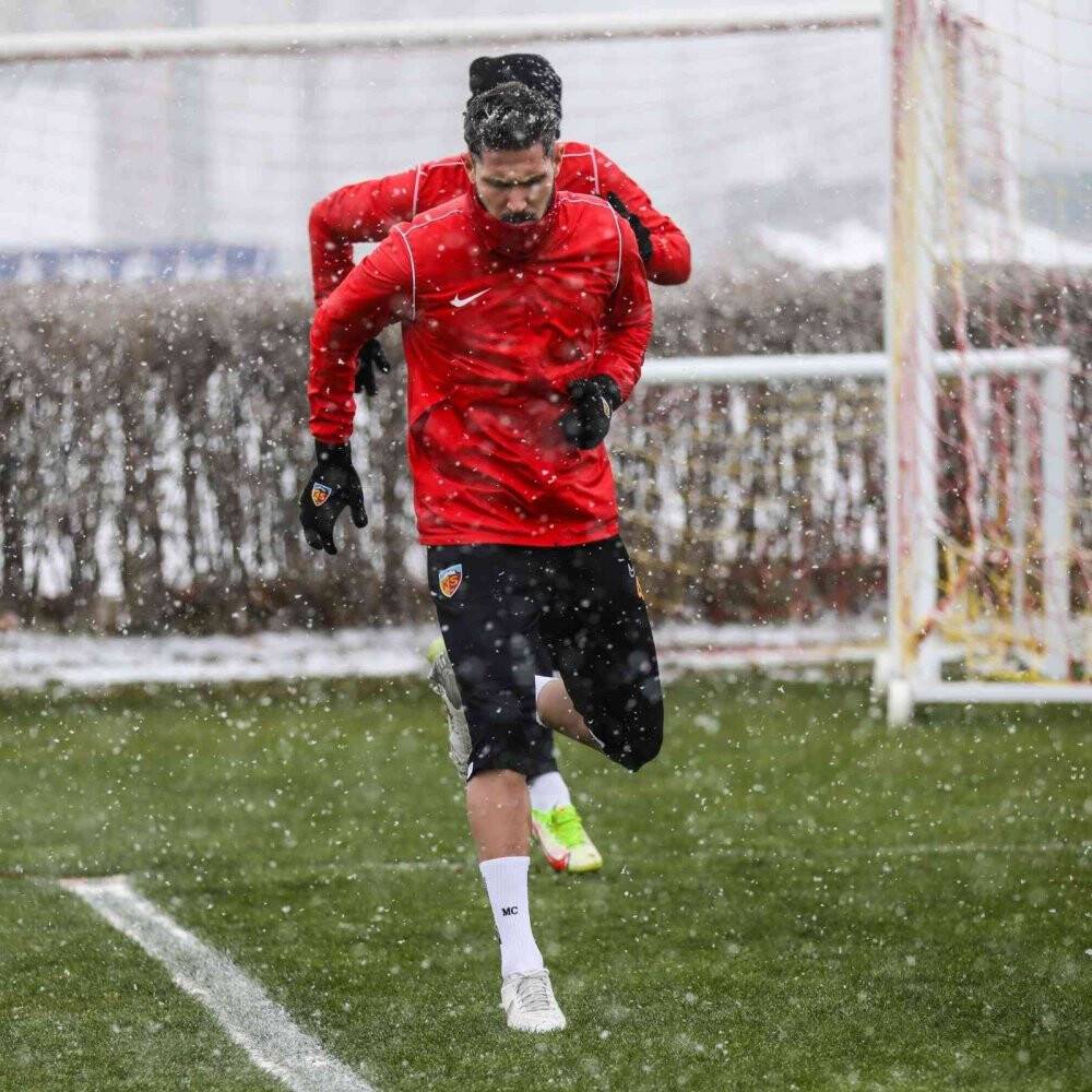 Kayserispor, Başakşehir maçı hazırlıklarını tamamladı