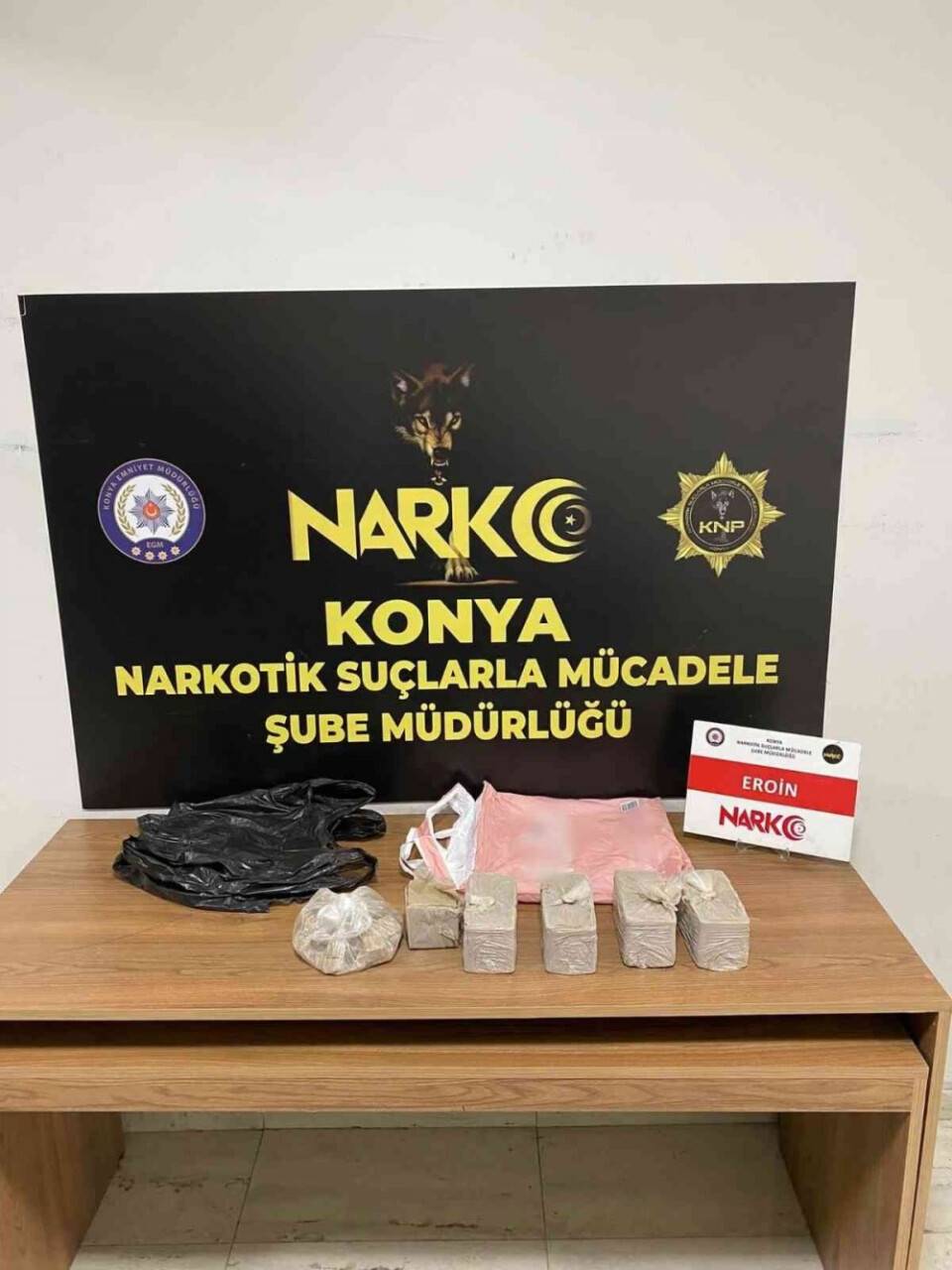 Konya’da uyuşturucu operasyonu: 8 tutuklama
