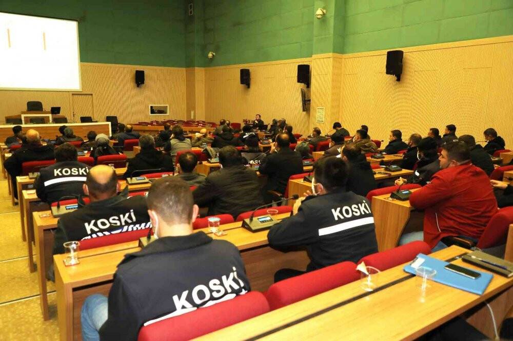 KOSKİ’den personele mobil saha iş emri yazılımı eğitimi