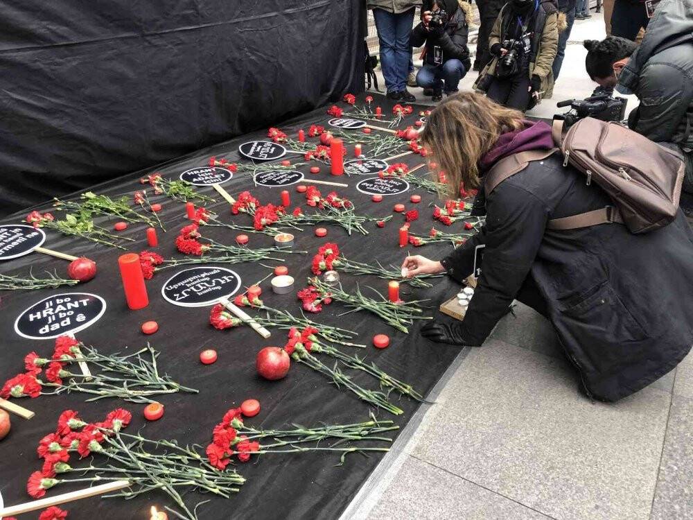 Hrant Dink ölümünün 15. yılında anıldı
