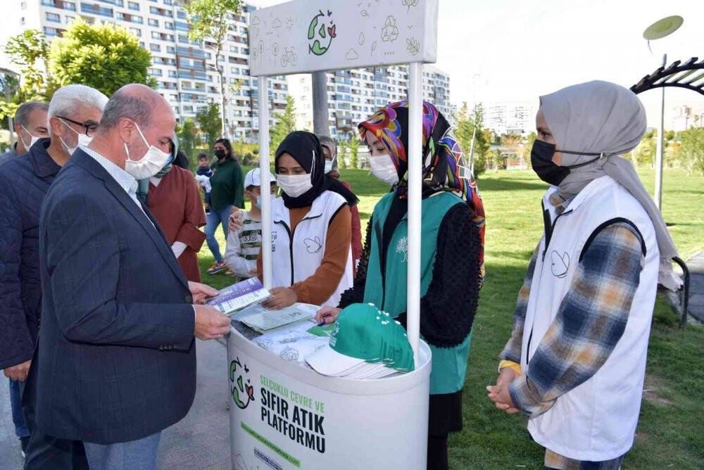 Selçuklu’da 33 bin ton atık ekonomiye kazandırıldı