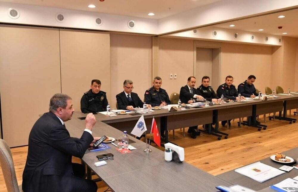 Bölge güvenlik toplantısı Erdek’ te yapıldı