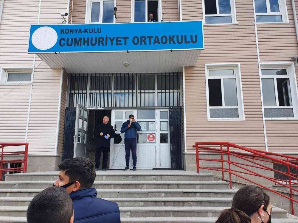 Kulu’da 7 bin 510 öğrenci karne aldı