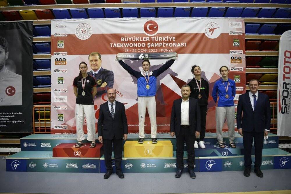 Selçuklu Belediyesporlu İkra Kayır’dan altın madalya