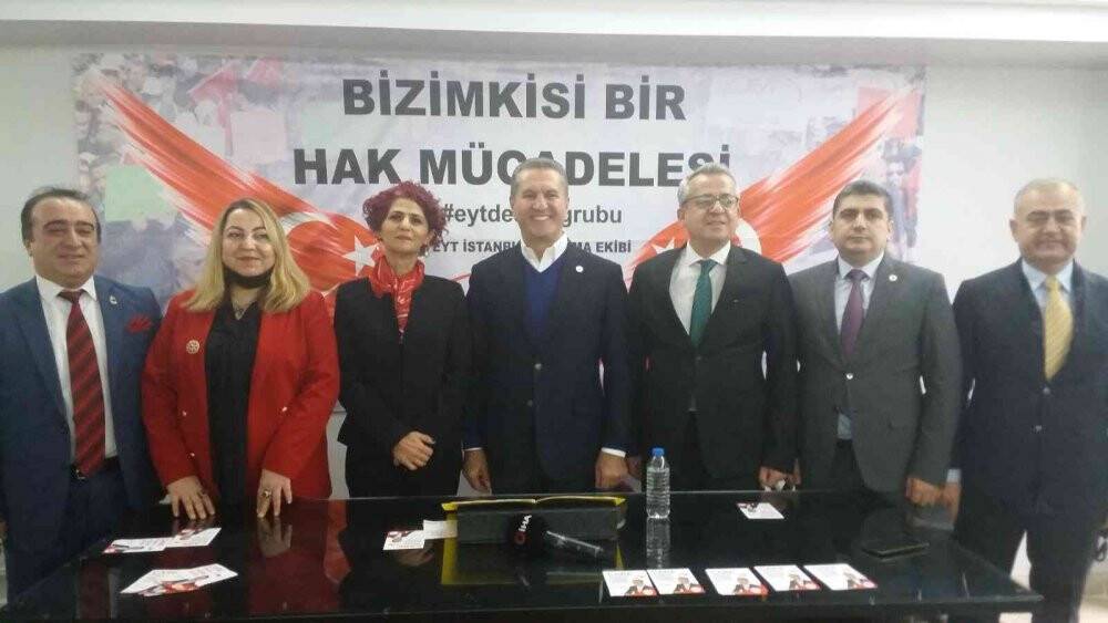 TDP Genel Başkanı Sarıgül, EYT Federasyonu üyeleriyle bir araya geldi