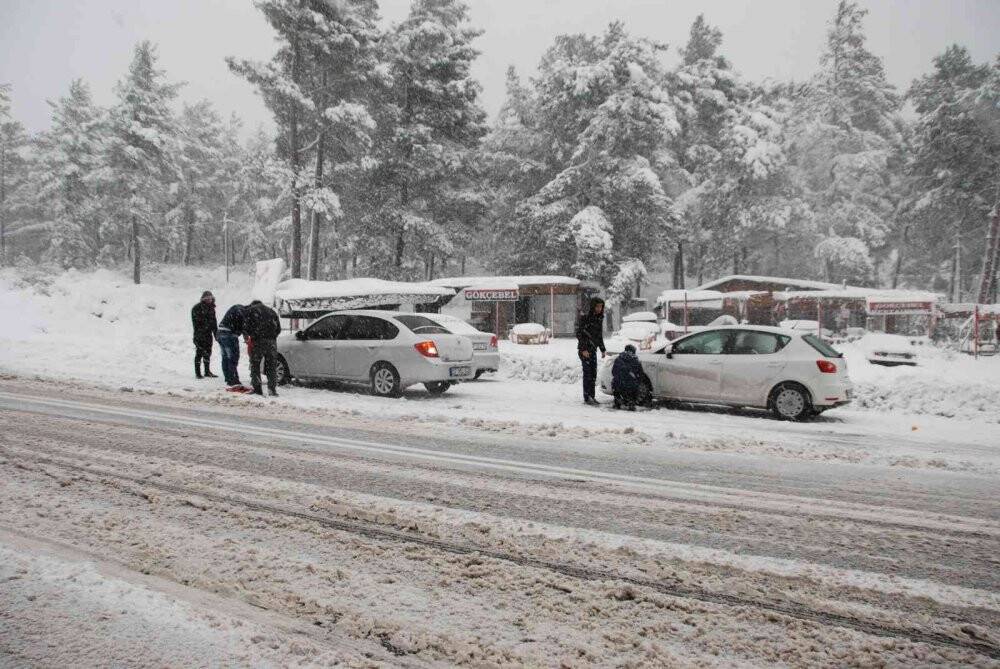 Antalya-Konya karayolu tüm araçlara kağatıldı