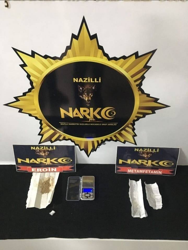 Nazilli’de 2 zehir taciri yakalandı