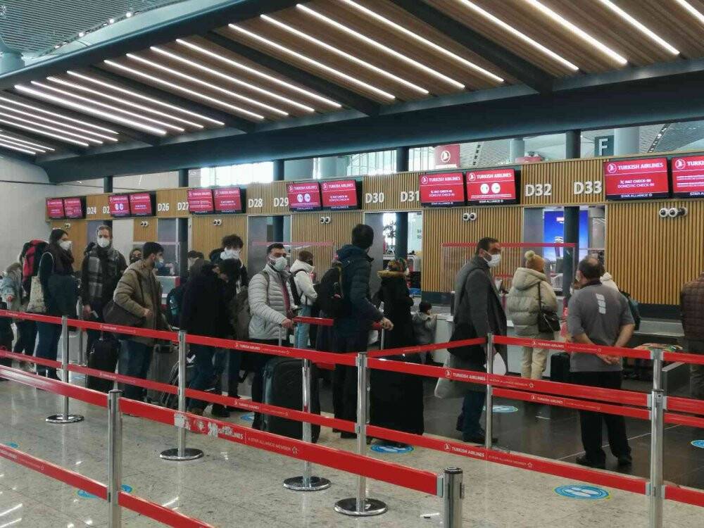 İstanbul Havalimanında uçuşlar artarak devam ediyor