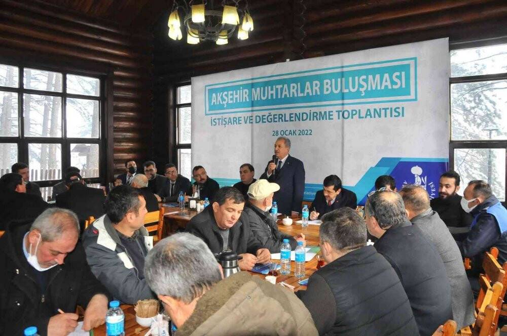 Başkan Akkaya’dan muhtarlarla değerlendirme ve istişare toplantısı