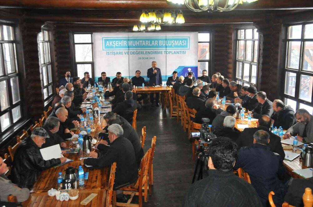 Başkan Akkaya’dan muhtarlarla değerlendirme ve istişare toplantısı