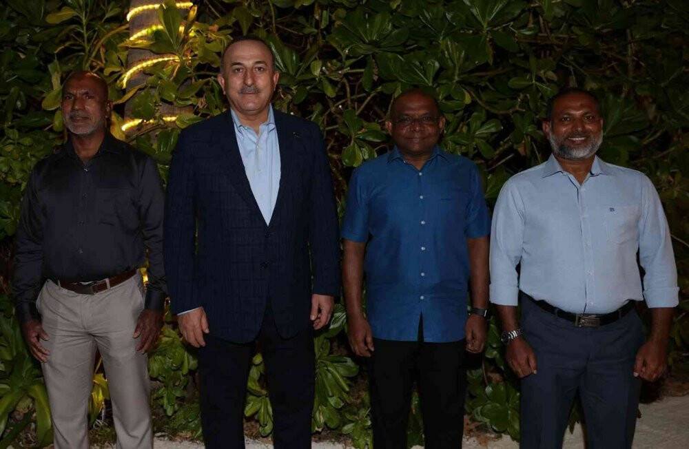 Dışişleri Bakanı Çavuşoğlu, Maldivler’de