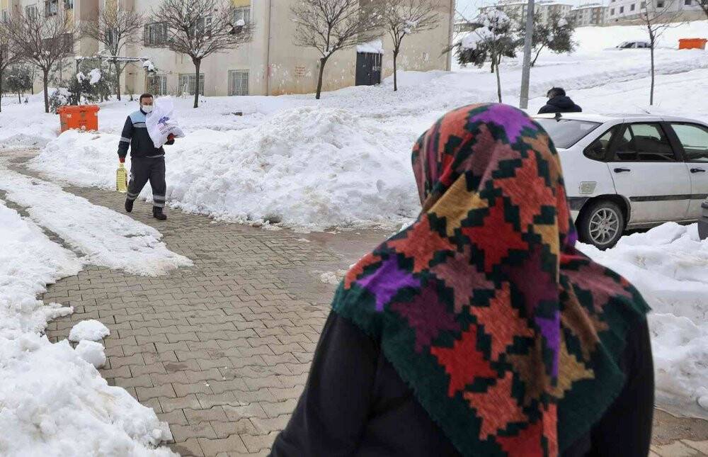 Şehitkamil’deki ihtiyaç sahibi aileler ihmal edilmedi