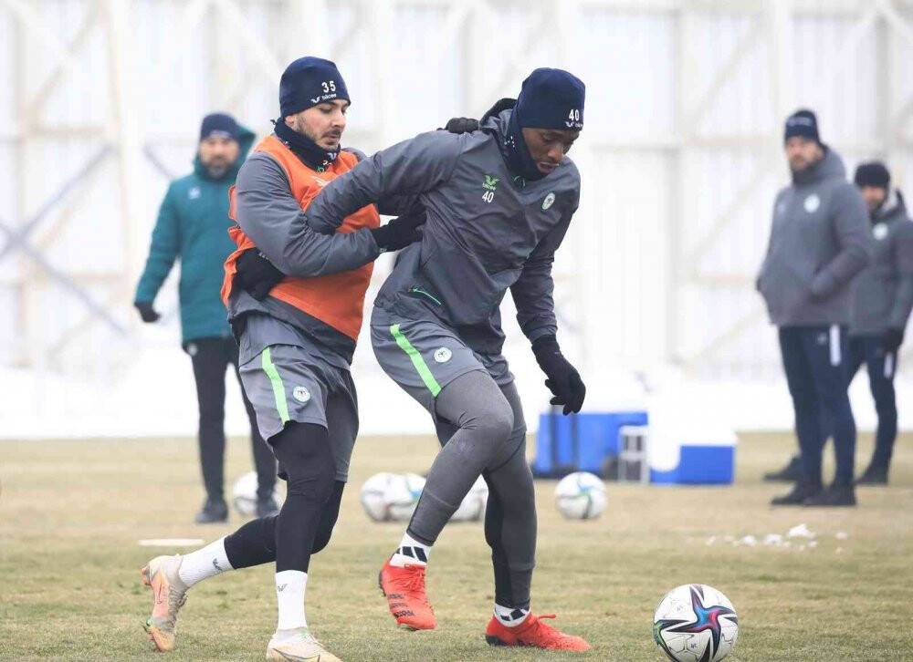 Konyaspor, Giresunspor maçı hazırlıklarına devam ediyor