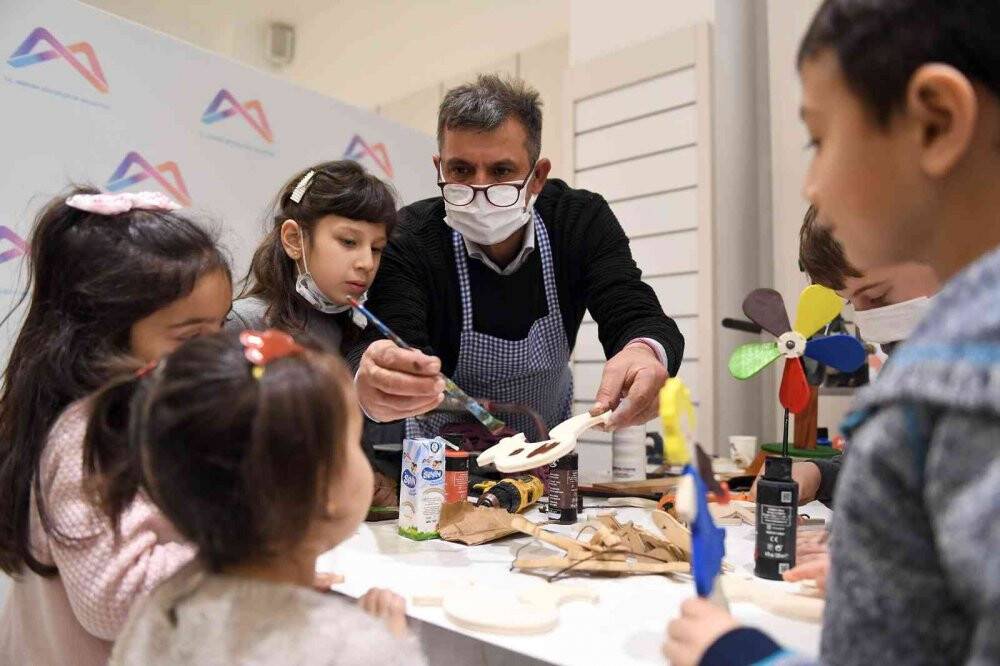Büyükşehir Belediyesi, çocukları eğlenceyle buluşturdu