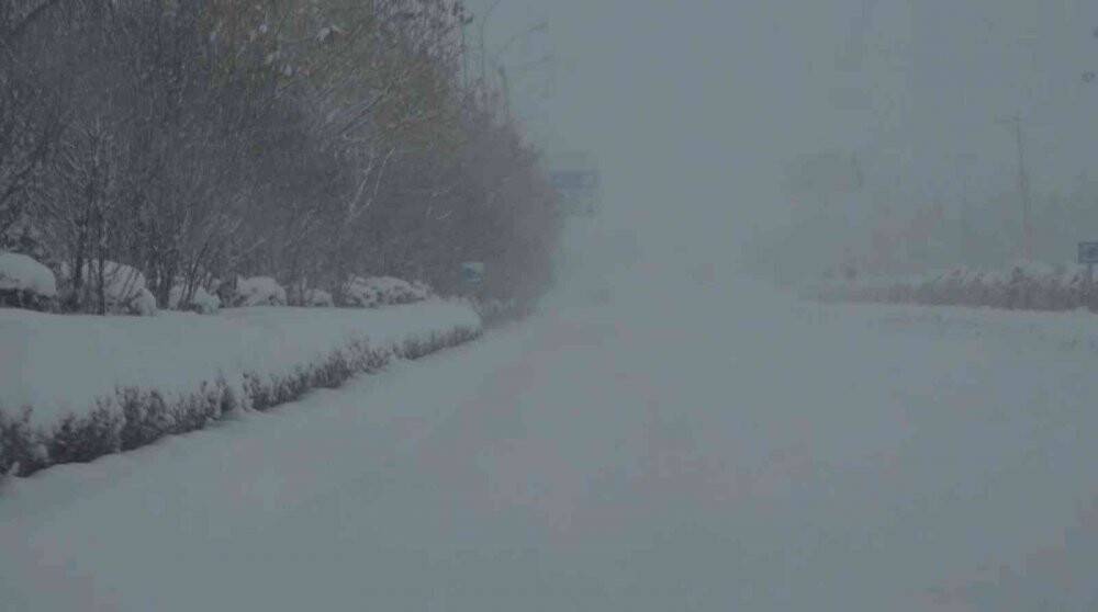 Konya’da kar yağışı yeniden başladı