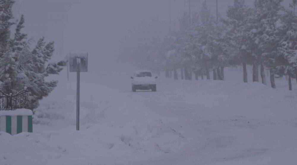 Konya’da kar yağışı yeniden başladı