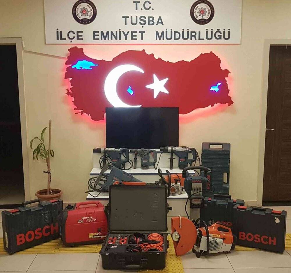 Van’da 200 bin liralık hırsızlık olayına karışan 7 şüpheli yakalandı