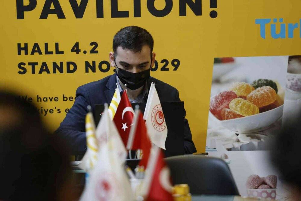 Almanya’daki Uluslararası Şekerleme ve Bisküvi Fuarında, Türkiye standı büyük ilgi gördü