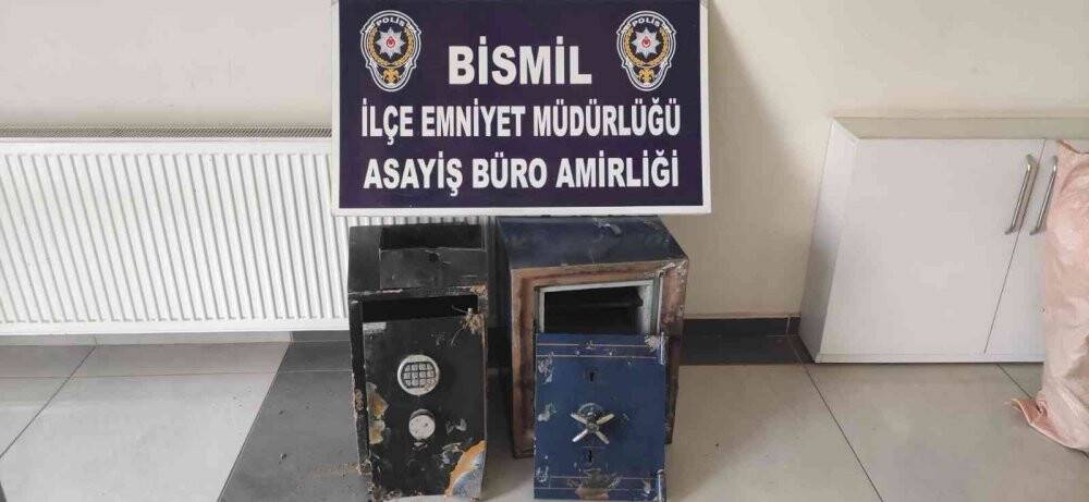 Bismil’de kasa hırsızları 200 saatlik kamera kaydı izlendikten sonra yakalandı