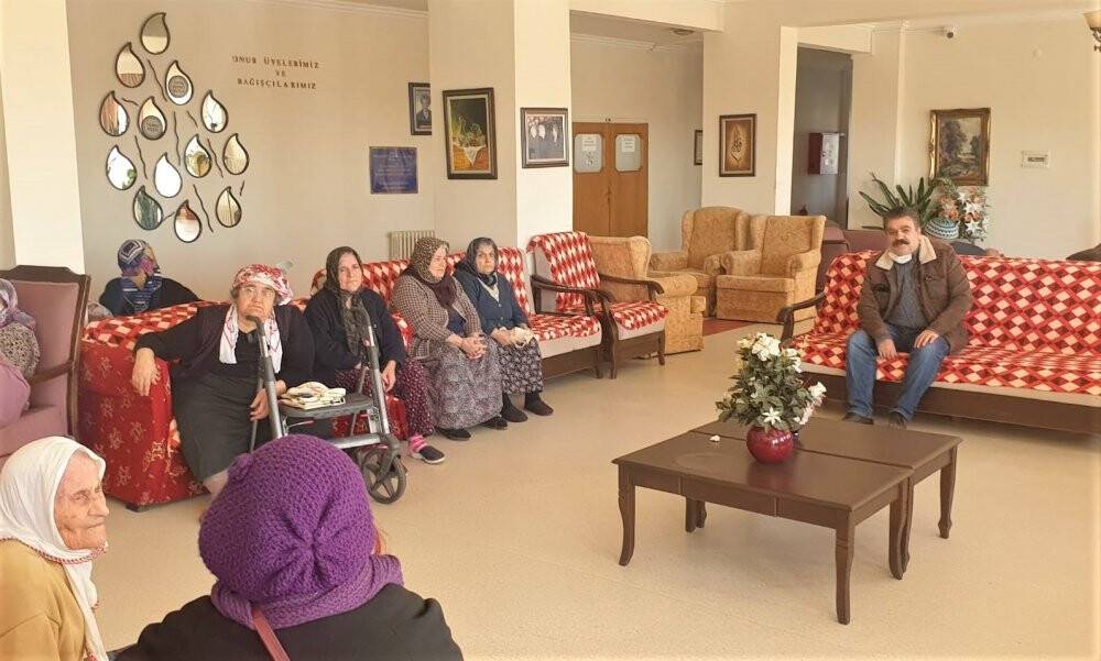 İl Tarım ve Orman Müdürlüğü personeli huzurevi sakinleri ile buluştu