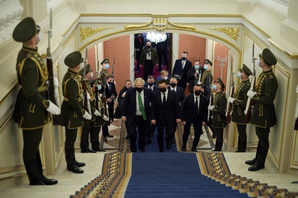 İngiltere Başbakanı Johnson, Ukrayna’da