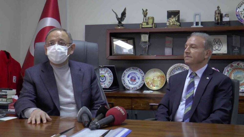 Özhaseki’den Türk Kızılay’a ziyaret