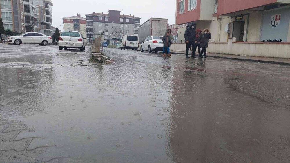 Tekirdağ’da sağanak yağış