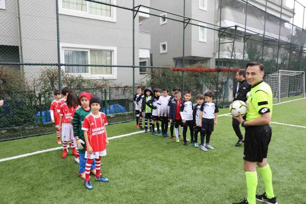 Minik futbolcular Marmaris’te