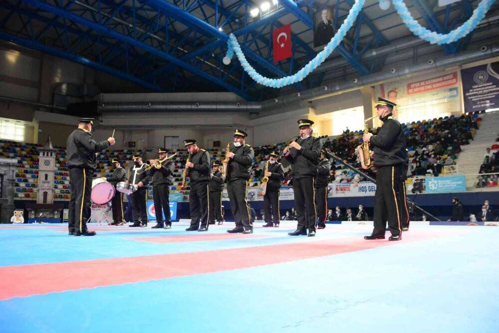 Türkiye Büyükler Karate Şampiyonası’nın açılış seremonisi yapıldı