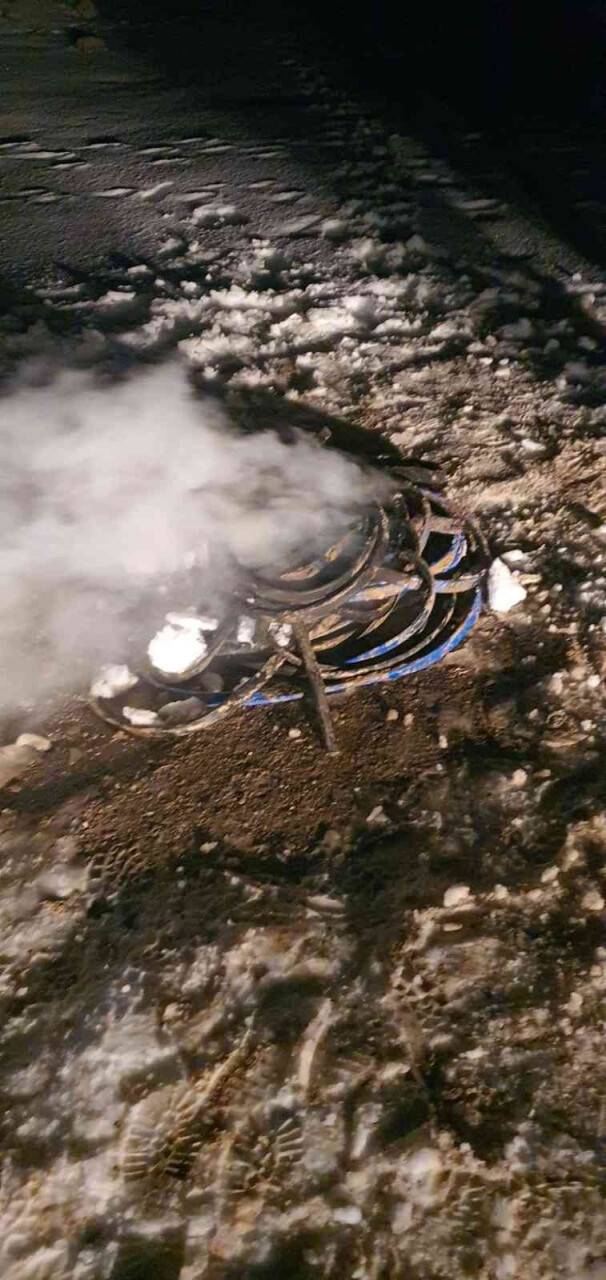 Konya'da kablo hırsızları jandarmaya yakalandı