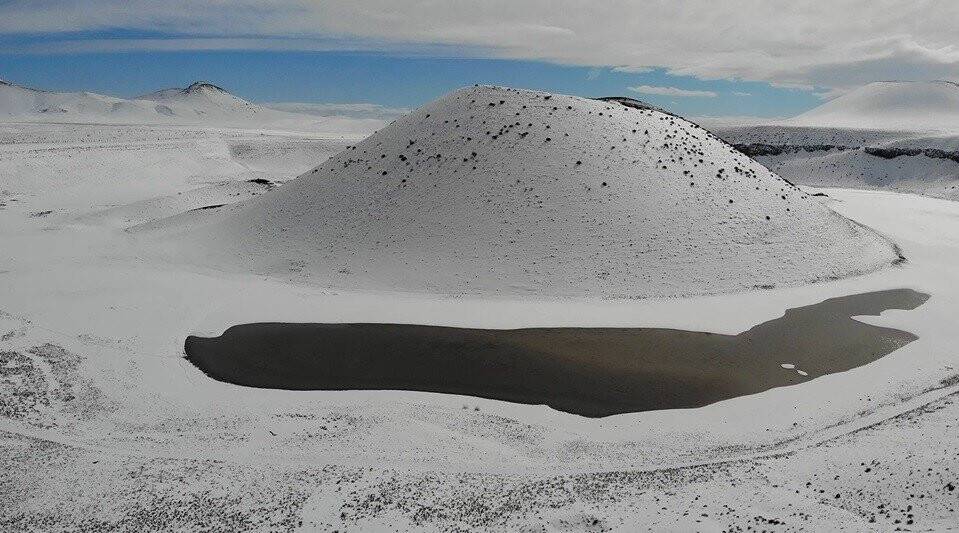 Kar yağışları, Meke Gölü’ne umut oldu