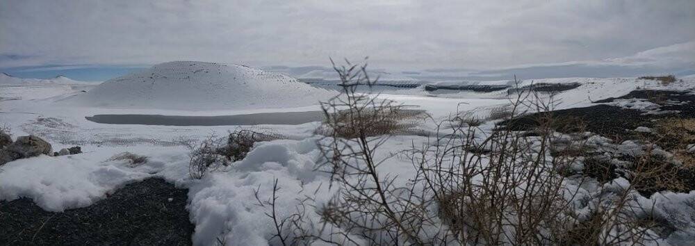 Kar yağışları, Meke Gölü’ne umut oldu