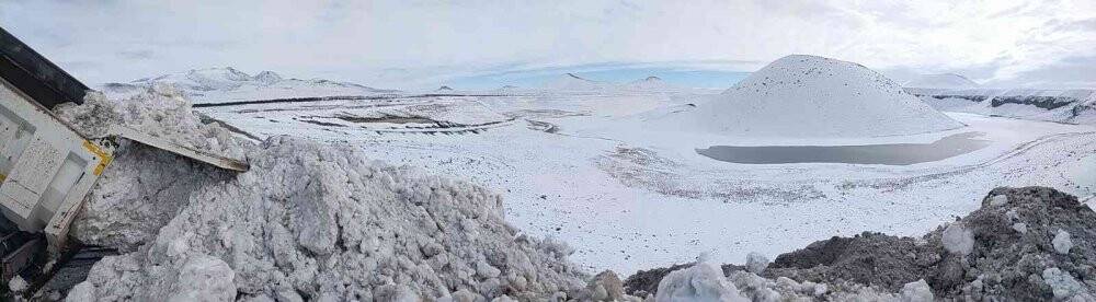 Kar yağışları, Meke Gölü’ne umut oldu
