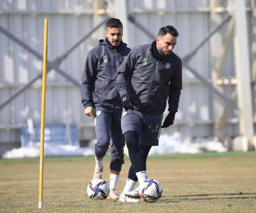 Konyaspor, Karagümrük maçı hazırlıklarını tamamladı