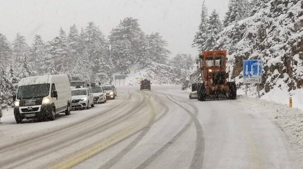 Antalya-Konya karayolu sadece otobüslere kontrollü şekilde açıldı